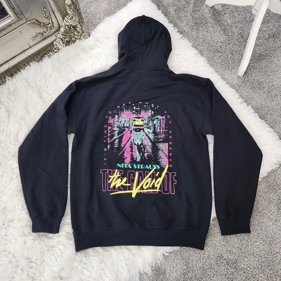 Nita Strauss Neon Wolf Hoodie. Size Medium. New without tags.Poly/Cotton… - Picture 2 of 8